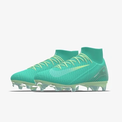 Botines Nike Mercurial Superfly 10 Academy By You Hyper Turq/verde vapor para mujer 7 Foto 1 de 4