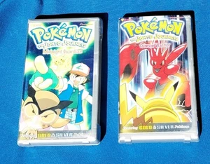 Pokemon - VHS Lot Of 2, Midnight Guardian And Crimson Warrior  - Picture 1 of 4