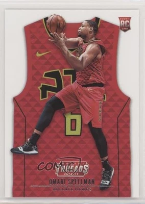 2018-19 Panini Threads Rookies Statement Jersey Omari Spellman #203 Rookie RC - Image 1 of 2