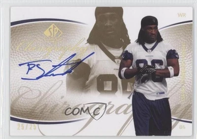 2007 SP Authentic Chirography Gold /25 Isaiah Stanback #CA-IS Rookie Auto RC - Image 1 of 2