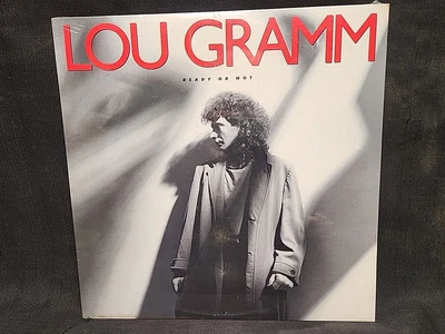 Lou Gramm Ready Or Not Vinyl LP Atlantic records 81728-1 1987 SEALED - Image 1 of 4