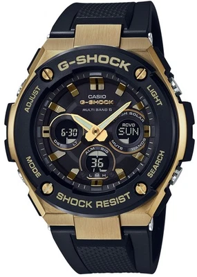 Casio G-SHOCK G-STEEL Radio Solar GST-W300G-1A9JF Men's Black - image 1 of 4