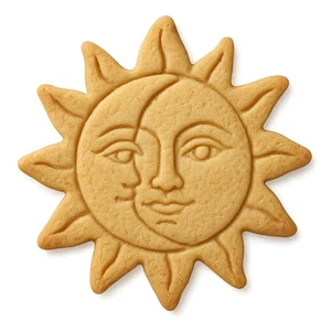 Himmlische Sonne und Mond Ausstecher & Stempel 4x4" zum Backen & Fondant Ton - Bild 1 von 6