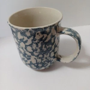 Folk Craft North Country von Tienshan - Kaffeetasse blau Schwammgeschirr  - Bild 1 von 5