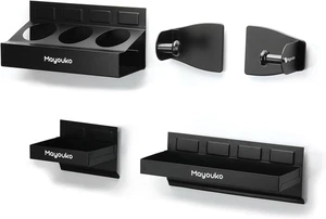 4 Pieces Magnetic Toolbox Shelf & Tray Set Strong Rubber Coated Magnets Holder - Picture 1 of 10