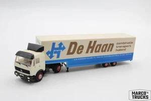 Herpa MB NG box semitrailer 2a/2a "De Haan Alblasserdam Holland" 1:87 /H25364 - Picture 1 of 1