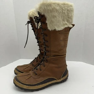 Stivali MERRELL Tremblant alti marrone rovere donna taglia 9 stivali invernali impermeabili - Foto 1 di 12