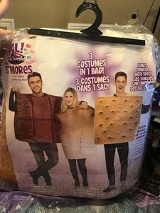 S'more 4 Tuniche Costume Adulto Taglia Unica Vestibilità Più - Usate  - Foto 1 di 7