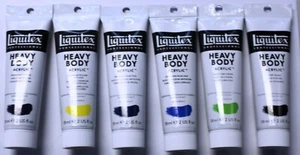 Liquitex Heavy Body Acrylic 59 ml 11 diverse tonalità (GP1L = 186,20 €) - Foto 1 di 23