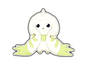 #2348 Terriermon Digital Monstruo Pegatina Impermeable Vinilo Troquelado Calcomanía Coche - Imagen 1 de 1