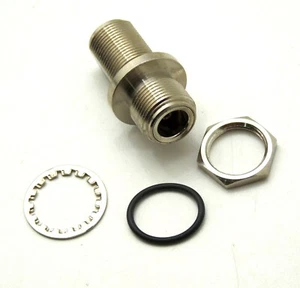 Delta Electronics UG-30D/U  Type N to N Female Bulkhead Connector 50 ohm  USA - Picture 1 of 2