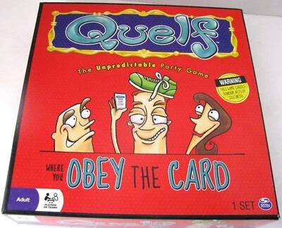 Quelf Board Party Game by Spin Master  Pre-owned Very Good Condition - Image 1 of 4