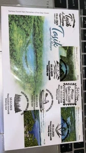 Malaysia 2023 fdc stamp week lake Malaysia first day cover d - Picture 1 of 2