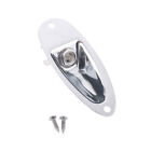 Musiclily Chrome Boat 635Mm 1 4 Inch Guitar Input Jack Socket For Stratocaster