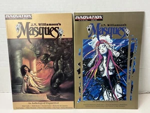 1992 MASKEN 1 & 2 J.N. Williamson Vigil Innovation Elegant Evil 1 Tag Versand! 🙂 - Bild 1 von 10