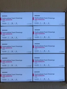 McKesson hydrozellulärer Schaumstoffverband 4x4" nicht klebend 16-4739 100/Koffer - Bild 1 von 11