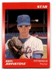 1989 Star #169 John Johnstone    Pittsfield Mets Baseball Cards NM-MT ID:62299