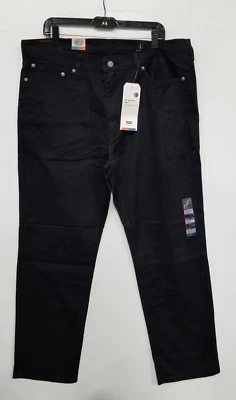Levi's 451 Athletic Taper Stretch All Seasons Tech Talla 38x32 Negro Foto 1 de 4