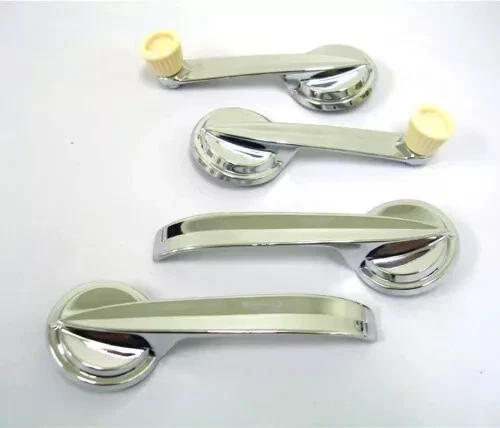 Ford Fairlane 1962 juego de manivela y manivela cromada hace ambas puertas Foto 1 de 4