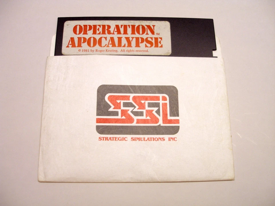 Operation Apocalypse by SSI for Apple II+, Apple IIe, Apple IIc, Apple IIGS 1981 - Image 1 of 1