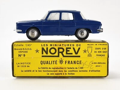 ANCIEN - PLASTIQUE NOREV # 9 - RENAULT 10 MAJOR - Photo 1/4
