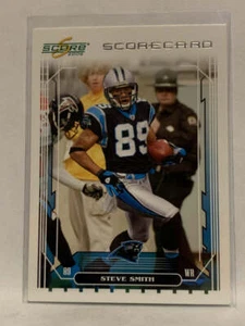 #34 Steve Smith 506/750 Carolina Panthers 2006 Score Football Card NFL - Picture 1 of 2