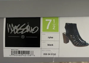✨Mossimo BLACK Ankle Sandals. Size 7.5 - Picture 1 of 4