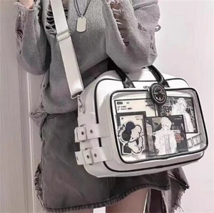 Japanese anime Lolita Itabag Transparent Bag Shoulders Bag Tote Bag Backpack - Picture 1 of 15