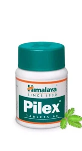 2 Packs 100% Natural Himalya Pilex Tab 60 Tab Each 120 Tablets Expiry 03/2027 - Picture 1 of 1