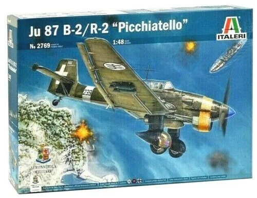 ITALERI 2769 AEREO JUNKERS JU 87 B-2/R-2 1944 - PICCHIATELLO Scala 1/48 - Immagine 1 di 1