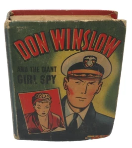 Don Winslow & The Giant Girl Spy Better Little Books Hardcover 1946 - Picture 1 of 7