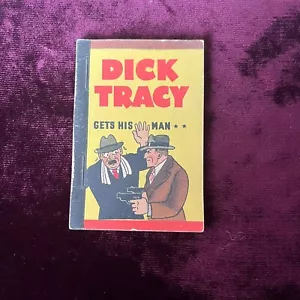 1938 Whitman Dick Tracy Gets His Man Penny Book by Chester Gould - Imagen 1 de 5