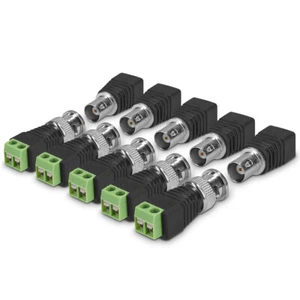 10x BNC mâle femelle - Connecteur adaptateur raccord câble coaxial - Zdjęcie 1 z 4