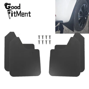 4PC Mud Flaps Mudguards Front Rear Fender Splash Guar Car Truck Pickup Universal - Bild 1 von 14