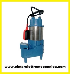 1,5 HP 1100 W MATRA VTXS 150 G Elettropompa Sommersa Acque Nere Fogna Monofase 2 - Foto 1 di 1