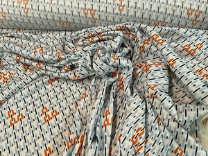 TESSUTO IN JERSEY DI COTONE art 1646 40C STOCK CON SCONTI FINO AL90%PREZZO AL Mt - Foto 1 di 7