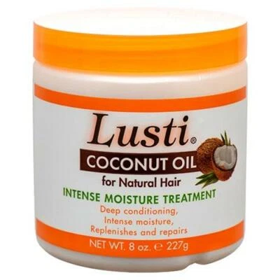 Lusti Coconut Oil Intense Moisture Treatment, Repair,Restore, Made in USA 8oz - Image 1 of 2
