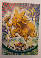 Kadabra #64 NON Holo 1999 Topps BLUE LOGO 1st Set Pokemon Cards NM