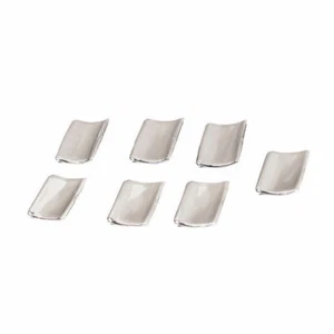 Window Lock Lift Panel Frame Trim 7* For Lexus UX200 250h 2019-2023 Matte Silver - Picture 1 of 9