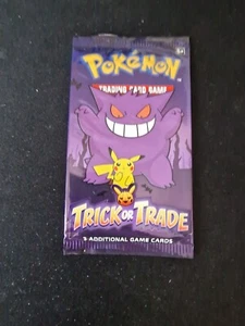 NUOVO SIGILLATO SEALED BUSTINA BOOSTER POKEMON PROMO TRICK OR TRADE 2022 ENG - Foto 1 di 1