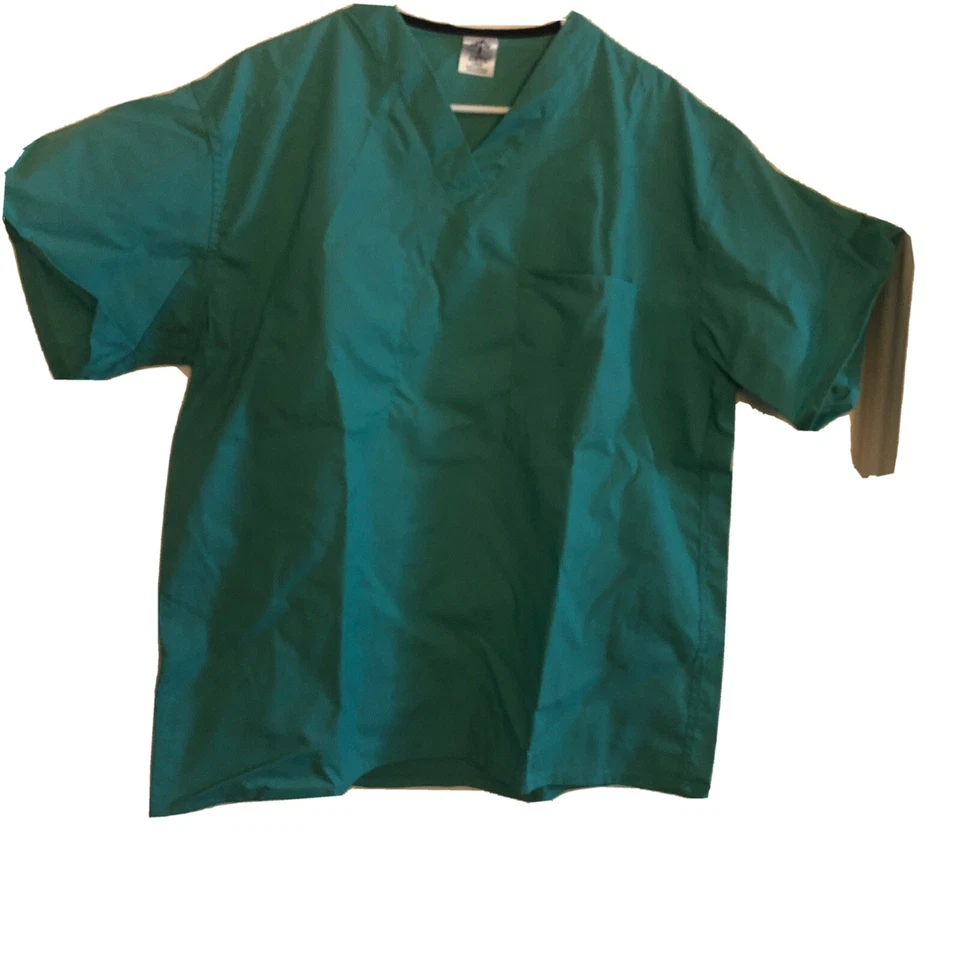 Blusa Médica Unisex-Verde Jade-Manga Corta-Talla L-Medline Foto 1 de 1