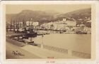France Le Port De Nice Lympia Photo Carte De Visite Vintage Albumine Ca 1865