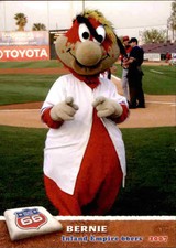 2007 Inland Empire 66ers Grandstand #37 Bernie MASCOT - NM Baseball Card