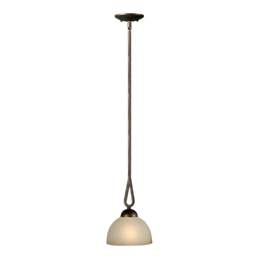 Forte Lighting 1 Light Mini Pendant in Antique Bronze - 2474-01-32 - Image 1 of 1