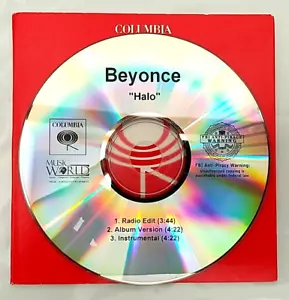 (CD) Beyonce – Halo, Promo, Single, 3 Tracks, Rare. - Imagen 1 de 1