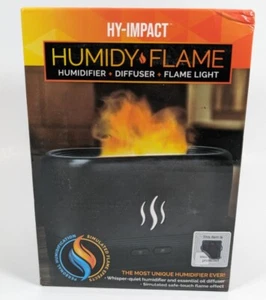 Hy-Impact Humidy Flame Tabletop Humidifier, Essential Oil Diffuser & Flame Light - Picture 1 of 4