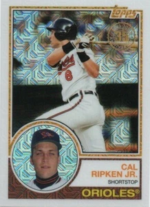 2018 Topps Series 1 Silver Pack 1983 Chrome Ref #6 Cal Ripken Jr Orioles - Picture 1 of 1
