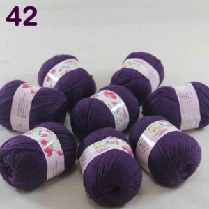 8Ball x50g Multi-Color Cashmere Silk Wool Hand knitwear knitting Baby Yarn 42 - Picture 1 of 5