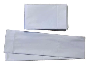 6 King Size White Pillowcases 94" x 20.5" Cotton 60%, Polyester 40% - Picture 1 of 8