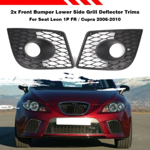 2X Coperchi Fendinebbia Griglie Laterali Per Seat Leon 1P Cupra 06-10 1P0853665C - Foto 1 di 8